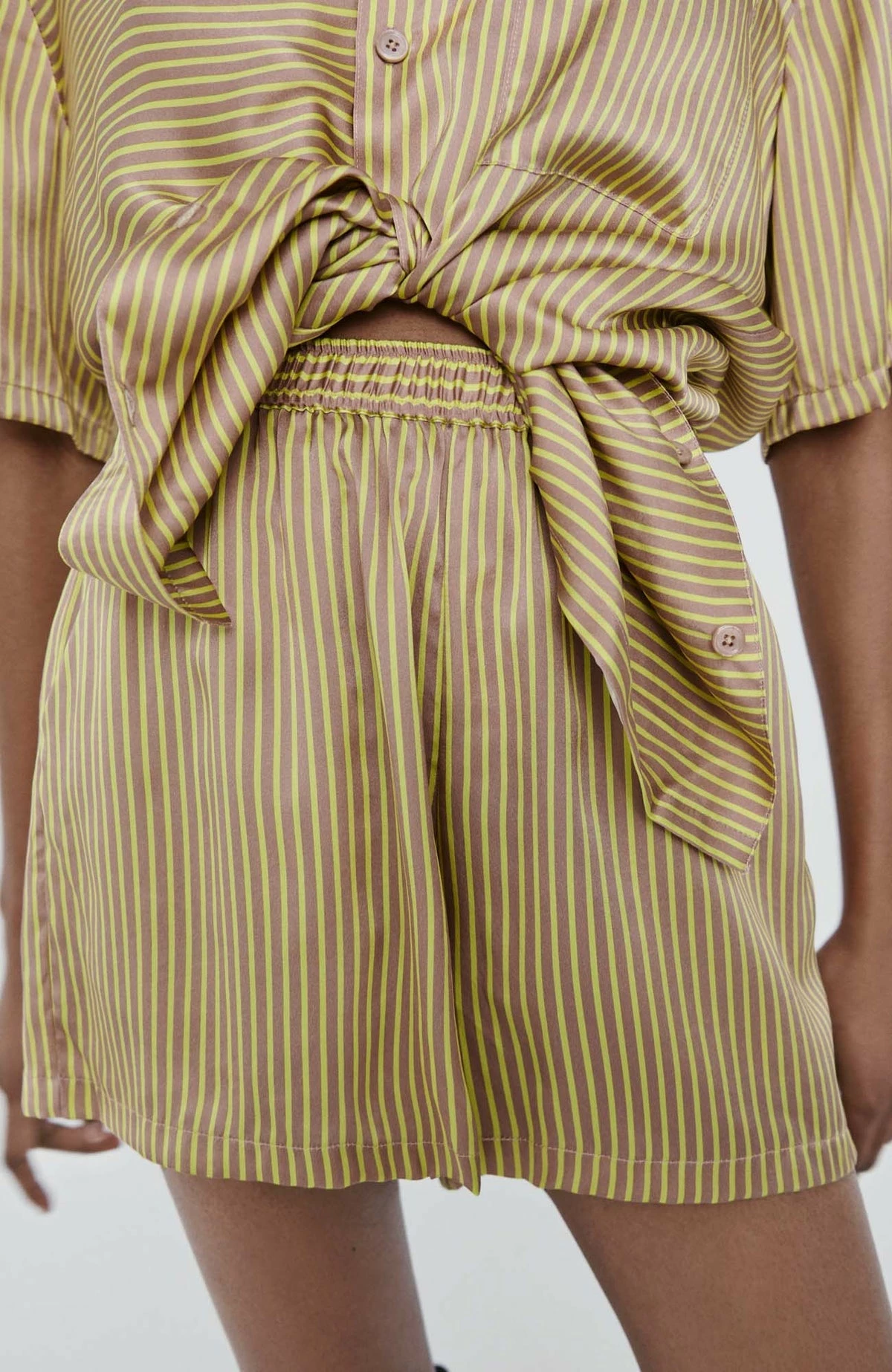 Silk Laundry | Boxer Shorts - Maple Stripe - Image 2