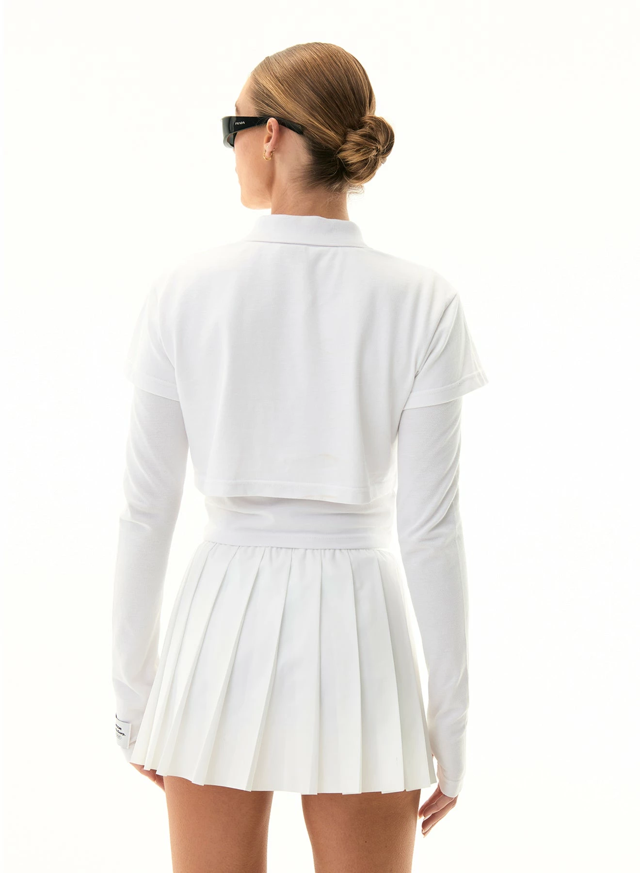 P.E NATION | Volley Ls Tee - Optic White - Image 3