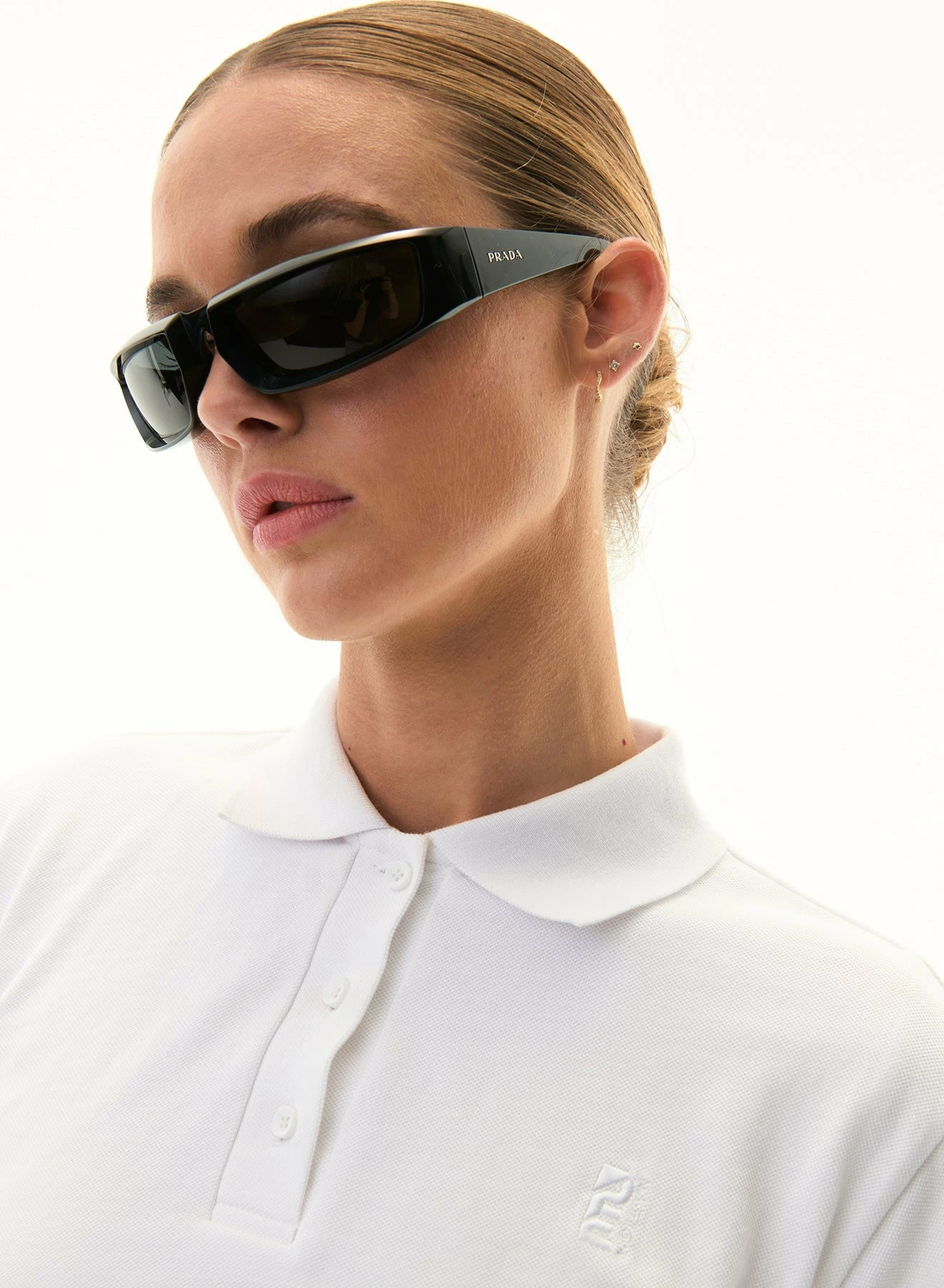 P.E NATION | Volley Ls Tee - Optic White - Image 8