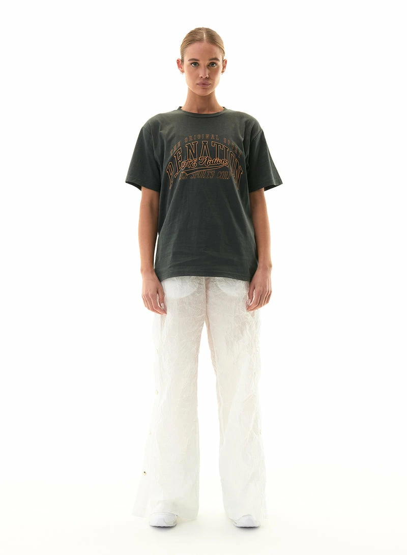 P.E NATION | A-Frame Tee - Dark Shadow - Image 3