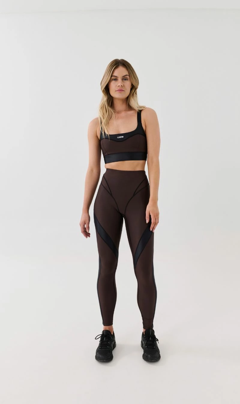 P.E NATION | Mastery Legging - Coffee Bean - Image 2