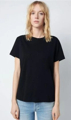 RE/DONE | 70's Loose Tee - Jet Black