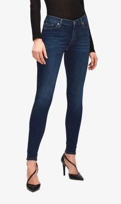 7 For All Mankind 7 For All Man Kind | Aubrey Slim Illusion Luxe Starlight - Dark Blue