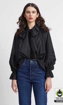 Karen Walker | Mouseion Top - Black