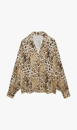 Anine Bing | Mylah Shirt - Cheetah Print