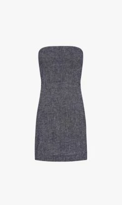 ST AGNI St. Agni | Anna Mini Dress - Navy Marle