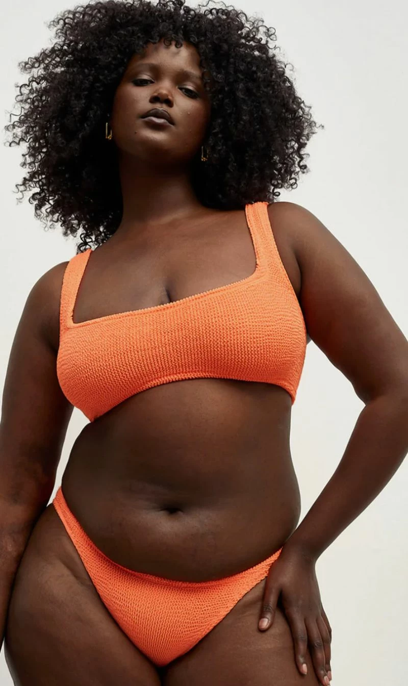 Hunza G | Xandra Bikini - Orange 2 Hunza G | Xandra Bikini - Orange - Image 2