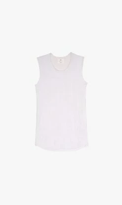 Juliette Hogan | Lounge Crew Tank - White
