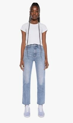 Mother Denim | High Waisted Rider Ankle - Salt Of The Earth