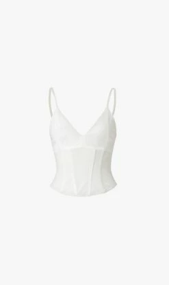 Viktoria & Woods | Omega Bustier - White