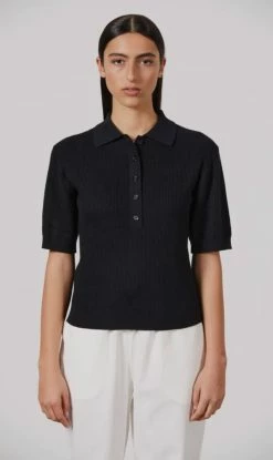 Laing | West S/S Polo - Black