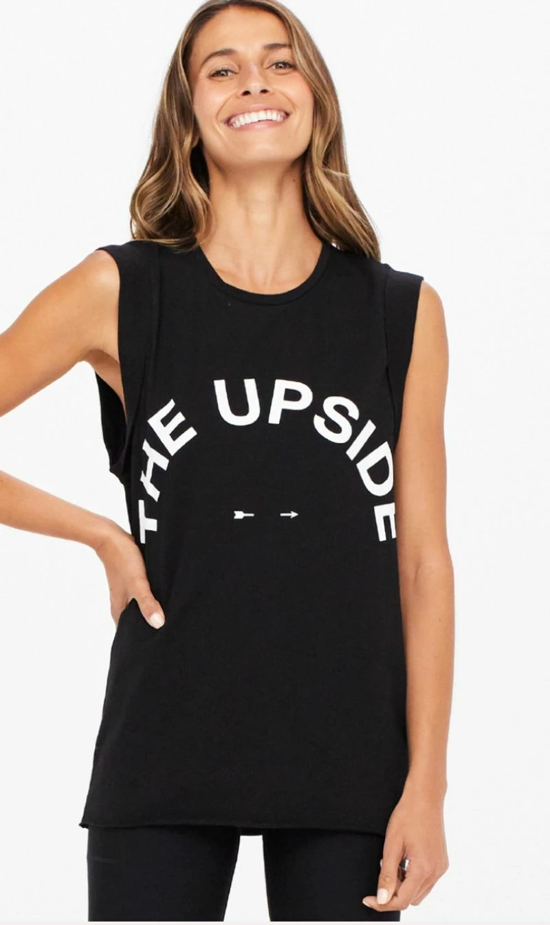 The Upside | Muscle Tank - Black