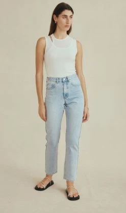 Marle | Straight Leg Jean - Blue