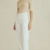 Marle | Wide Leg Denim - Ivory