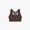 P.E NATION | Rudimental Sports Bra - Coffee Bean