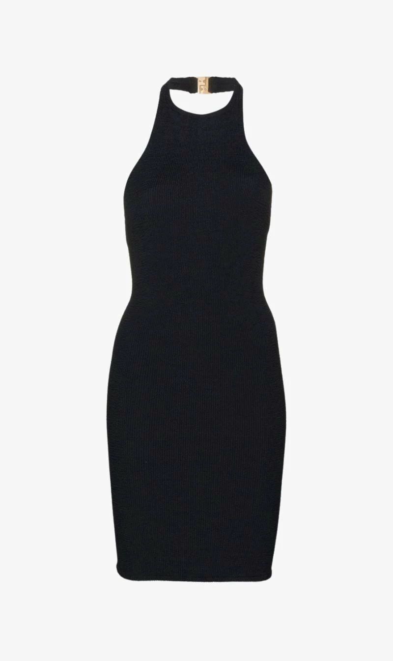 Hunza G | Polly Dress - Black