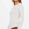 The Upside | Chrissy Long Sleeve Knit - Heather Marle