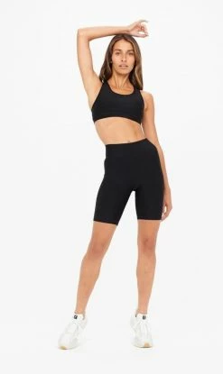 The Upside | Matte Tech Spin Short - Black