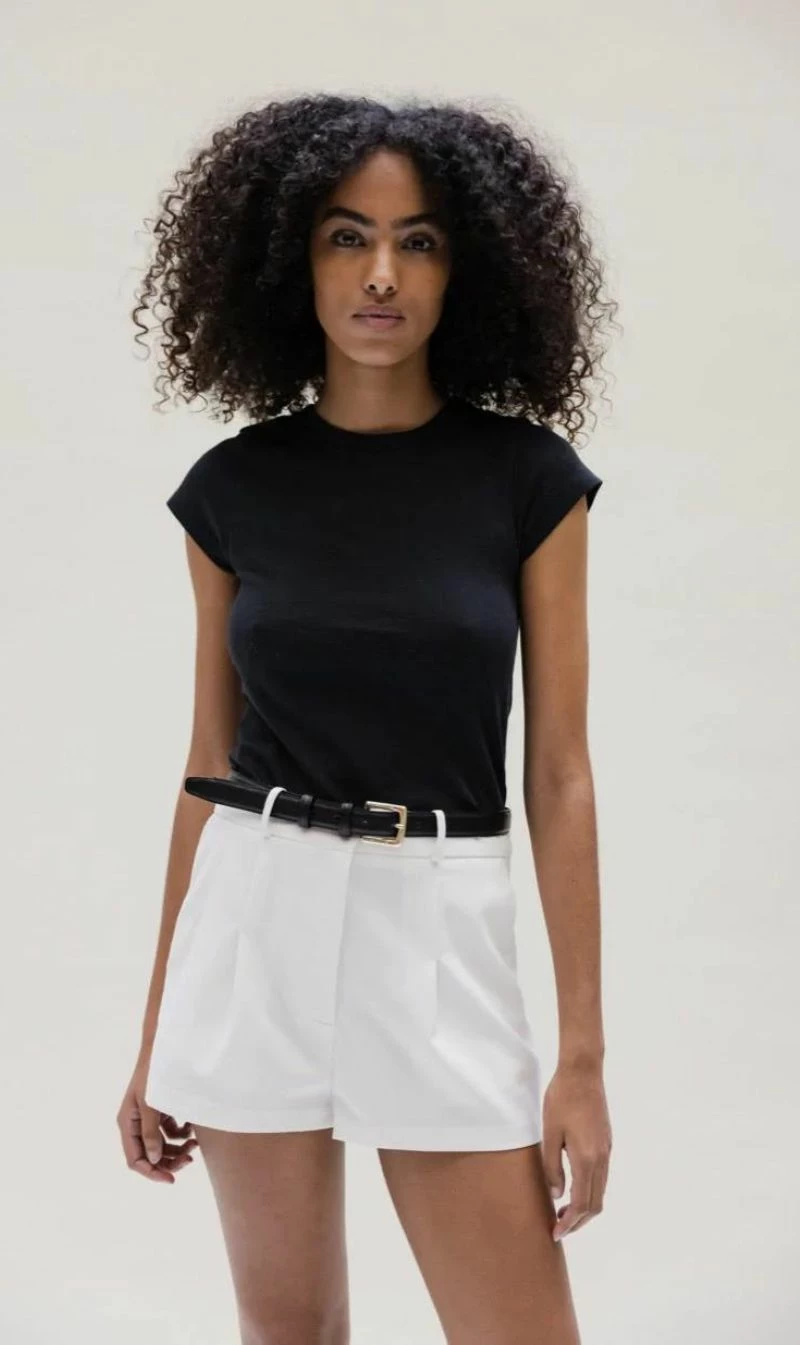 Musier Paris | Antiparos Short - Ecru 1 Musier Paris | Antiparos Short - Ecru