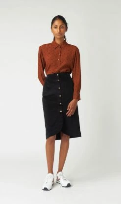 Kate Sylvester | Dotty Shirt - Tobacco