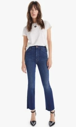 Mother Denim Mother | The Hustler Ankle Fray - Home Movies