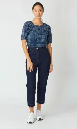 Kate Sylvester | Denim Cropped Trouser - Indigo
