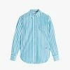 Victoria Beckham | Oversized Men Shirt - Teal White