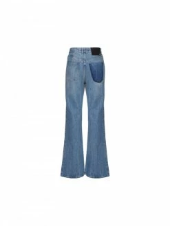 Paco Rabanne | Pantalon Large - Denim Stone 5 Paco Rabanne | Pantalon Large - Denim Stone -ZIMMERMANN Sales Store 882288 8804709