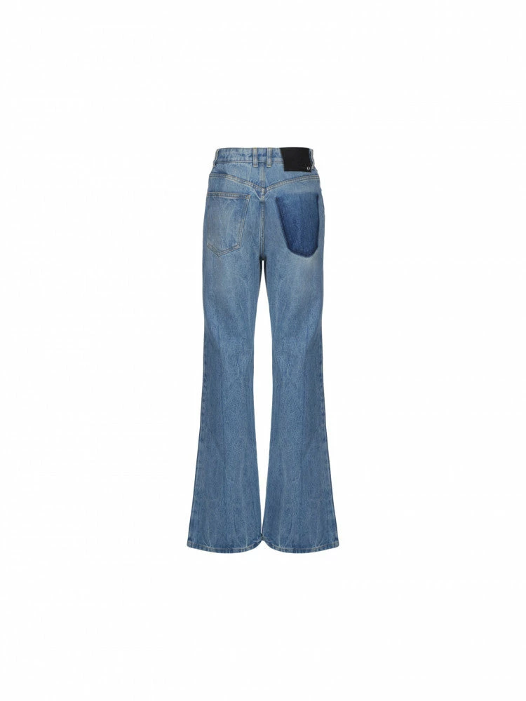 Paco Rabanne | Pantalon Large - Denim Stone 3 Paco Rabanne | Pantalon Large - Denim Stone - Image 3