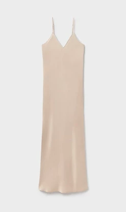 Silk Laundry | 90s Slip Dress - Hazelnut