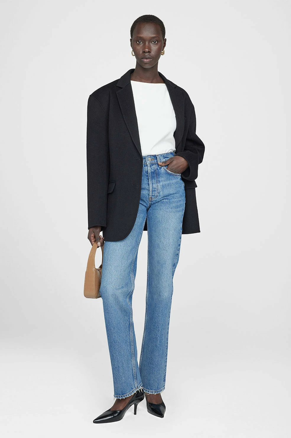 Anine Bing | Kat Jean - Aqua Blue - Image 2