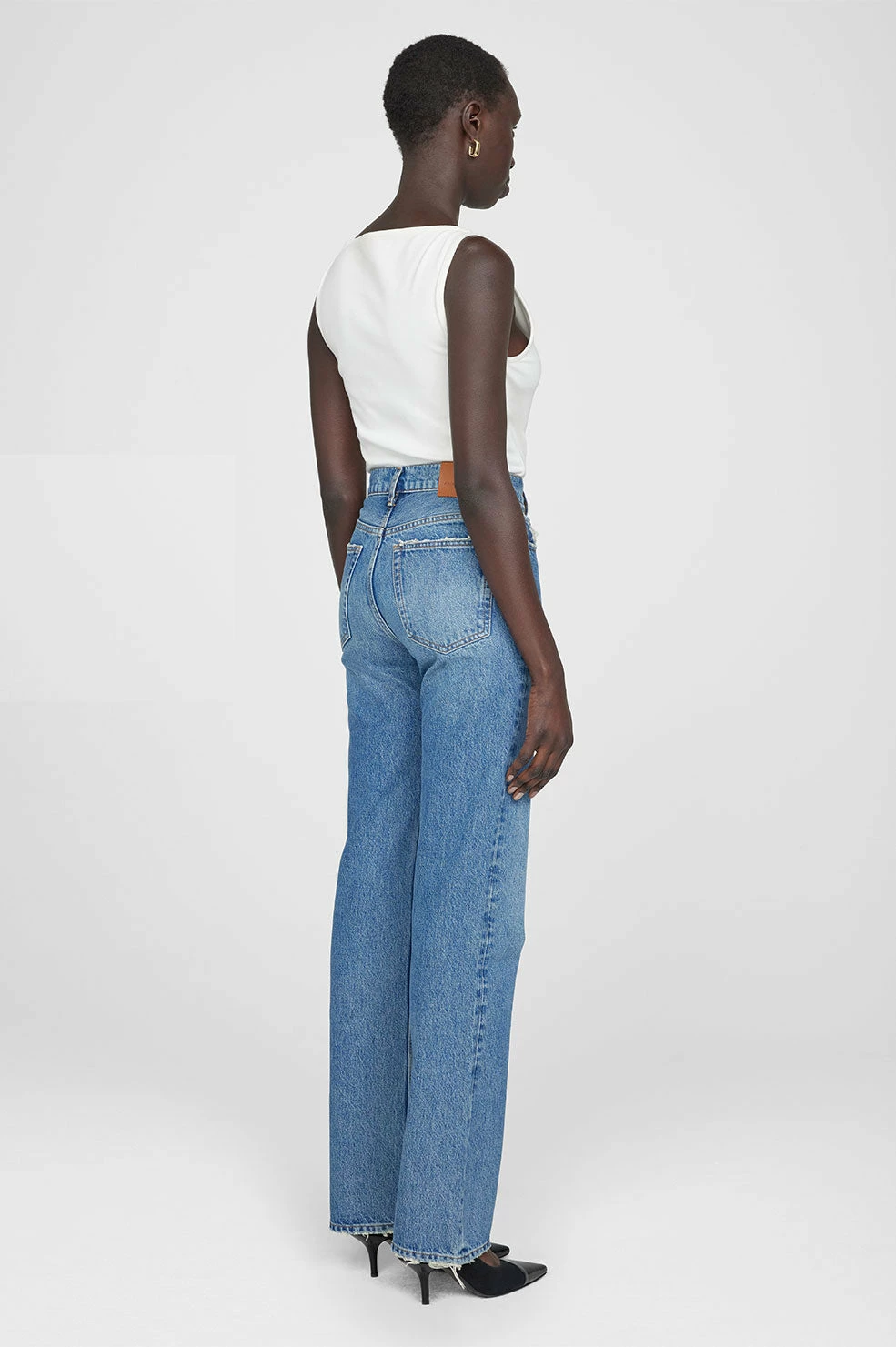 Anine Bing | Kat Jean - Aqua Blue - Image 3