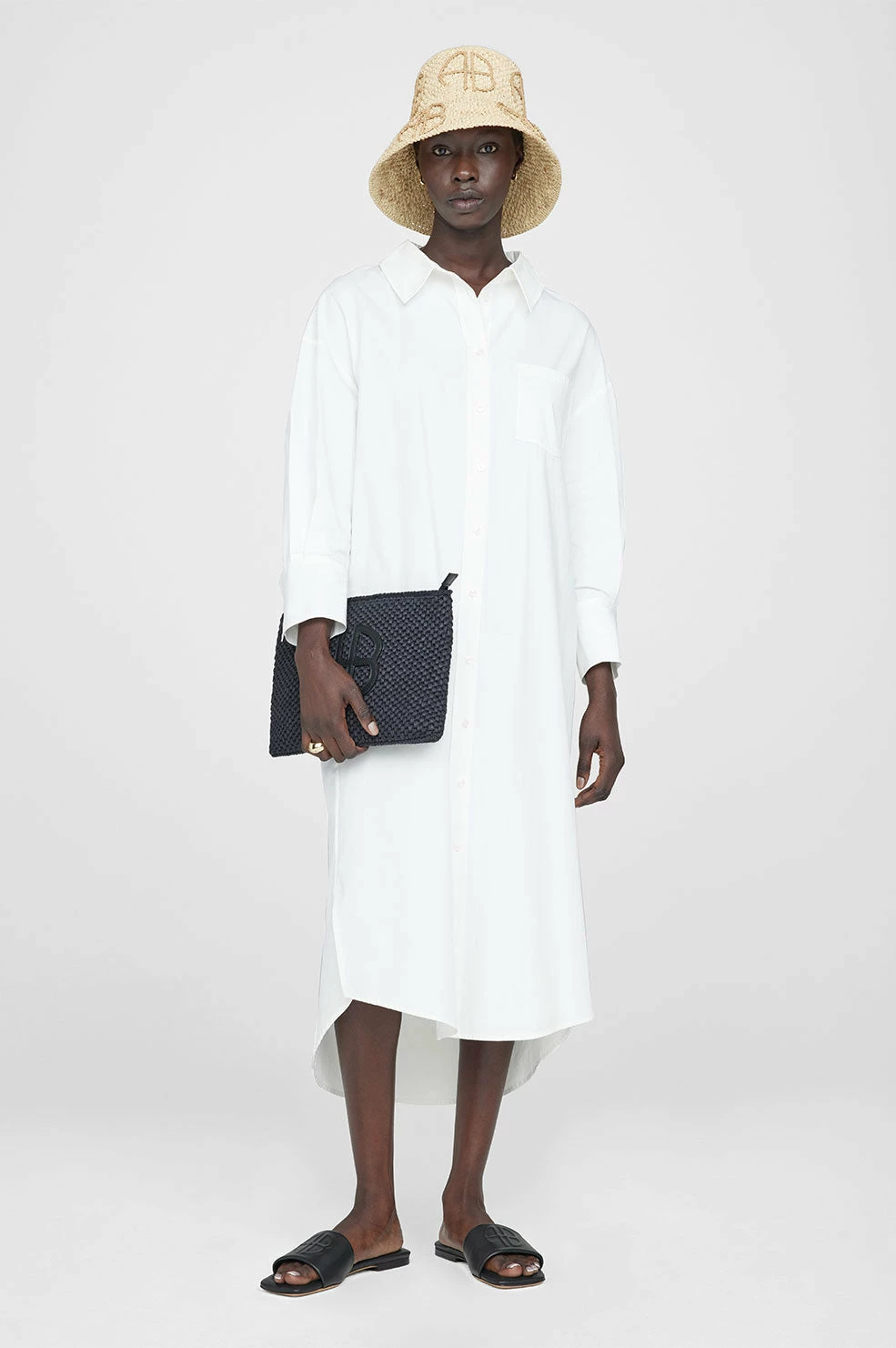 Anine Bing | Mika Dress - White 2 Anine Bing | Mika Dress - White - Image 2