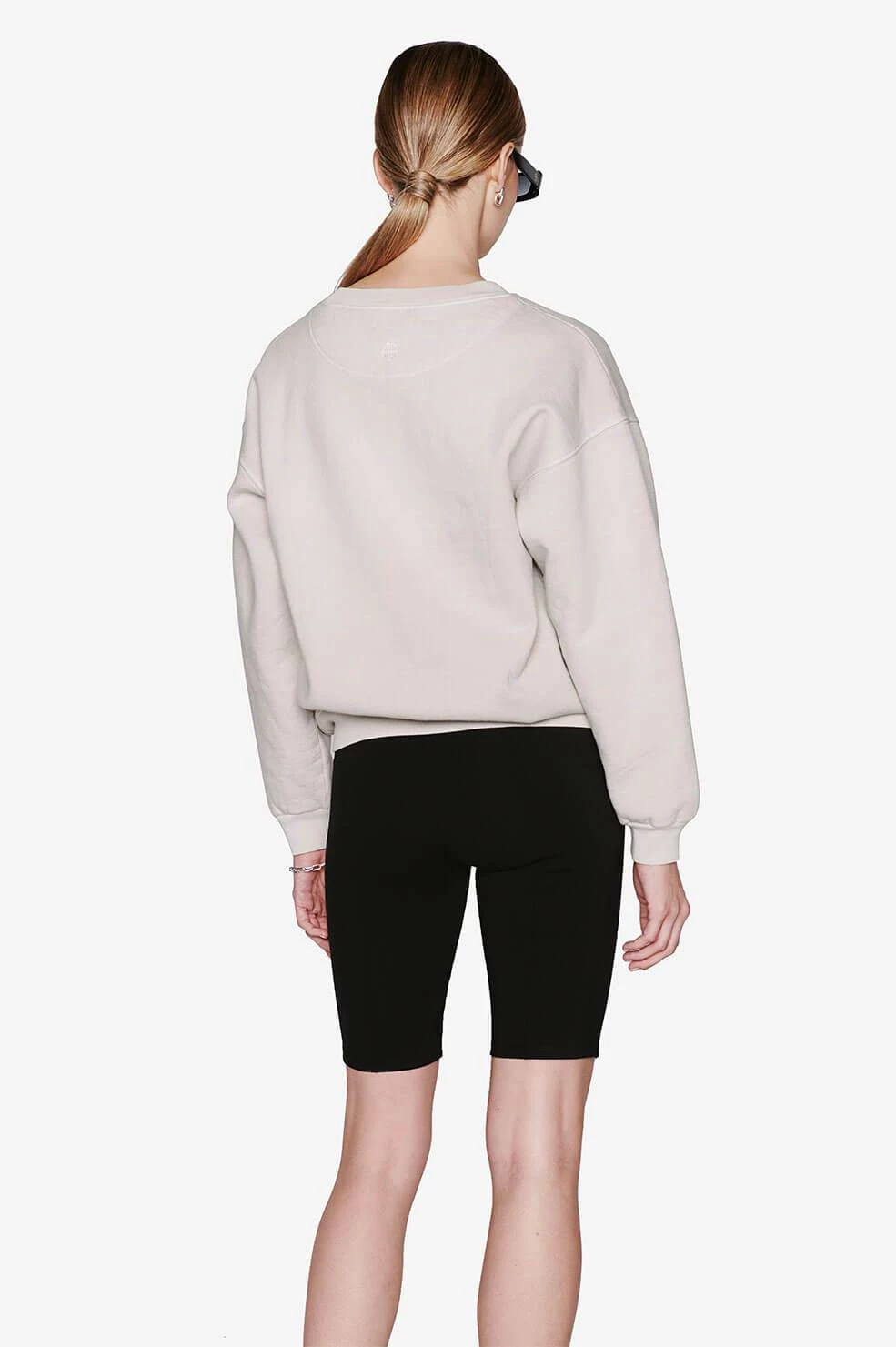 Anine Bing | Tiger Sweatshirt - Stone - Image 5