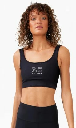 P.E NATION Pe Nation | Dynamic Sports Bra - Black