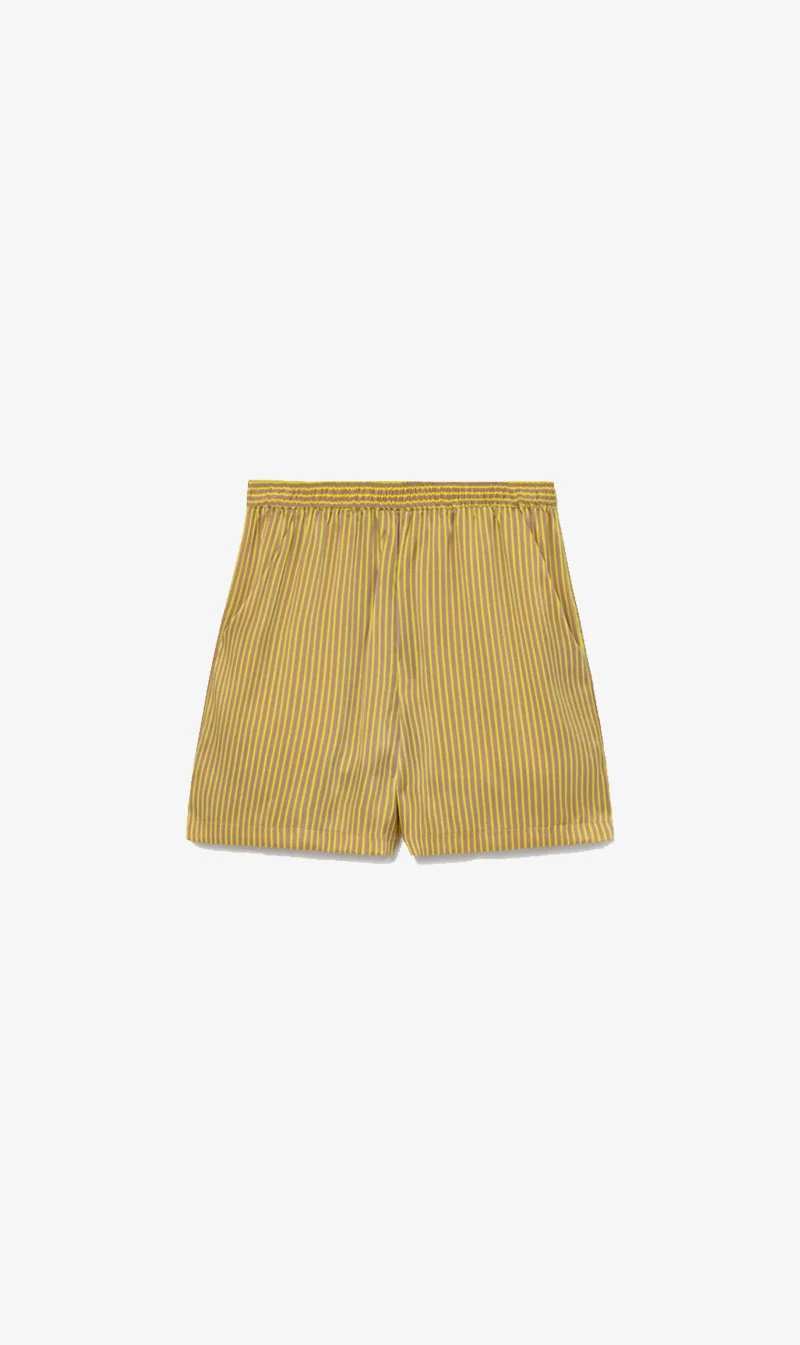 Silk Laundry | Boxer Shorts - Maple Stripe