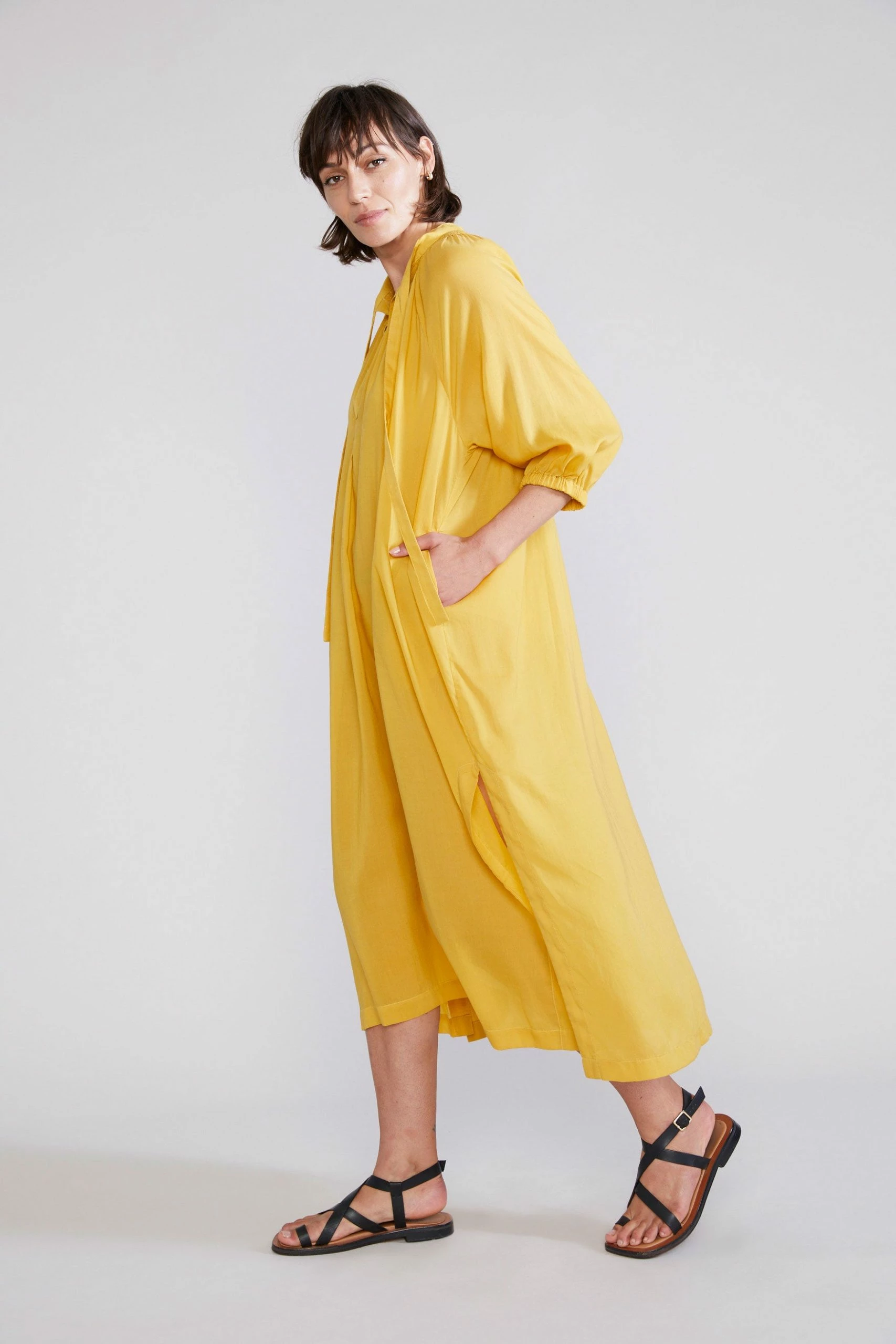 Laing | Celeste Dress - Sunset Yellow - Image 2