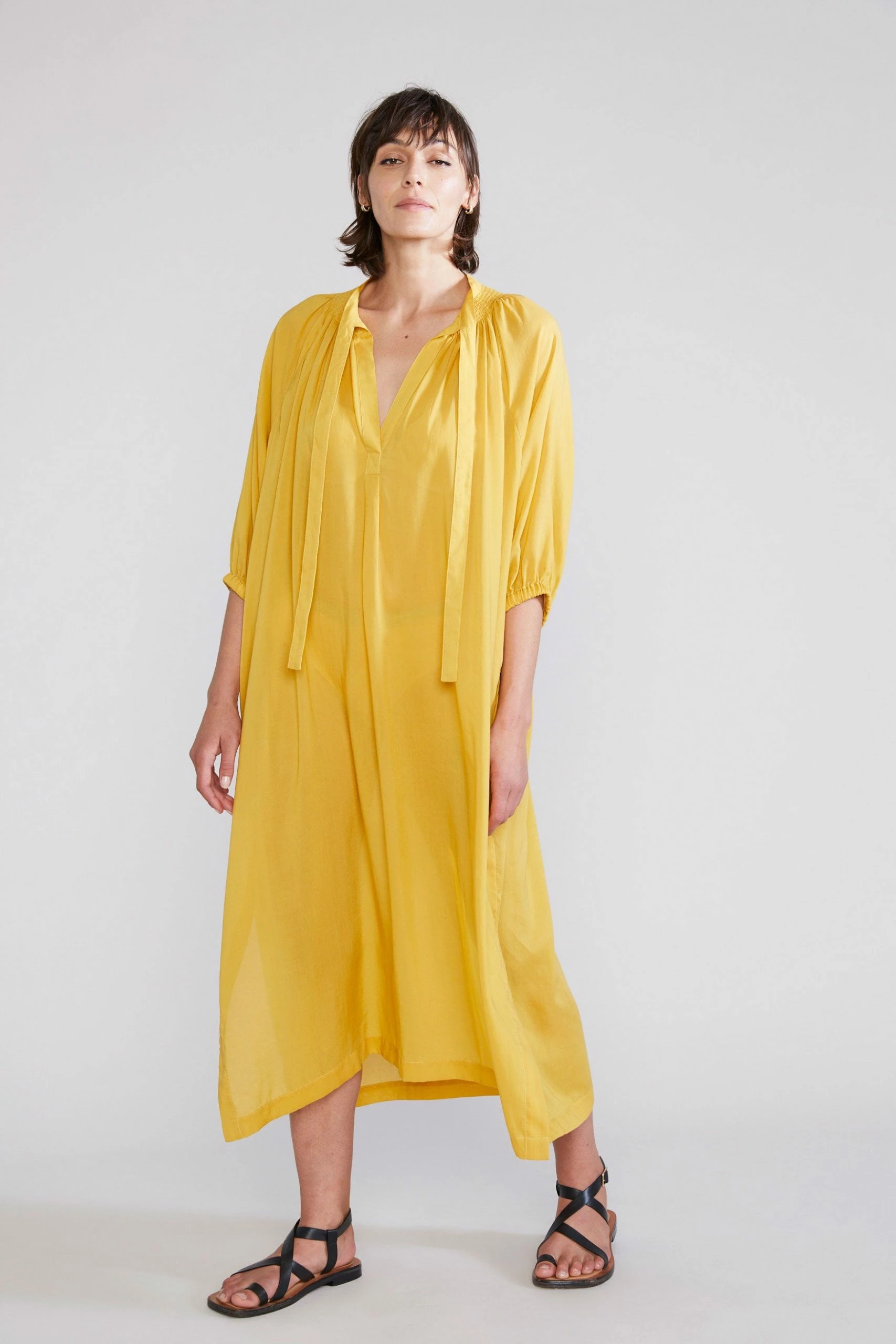 Laing | Celeste Dress - Sunset Yellow - Image 4