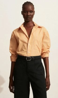 Matteau | Classic Stripe Shirt - Soleil
