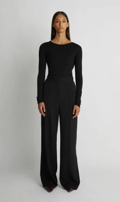 Camilla And Marc Camilla & Marc | Clyde Long Sleeve Crew - Black