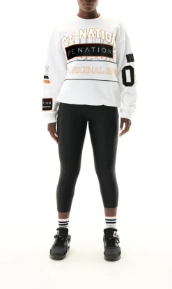 P.E NATION | Defending Champion Sweat - Optic White
