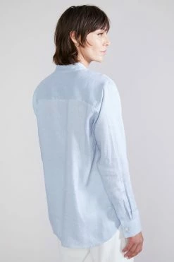 Laing | Isola Linen Shirt - Sky -ZIMMERMANN Sales Store Isola LinenShirt Sky 1186 900x 42327e21 d462 48f0 95b1 c4b2feeba313