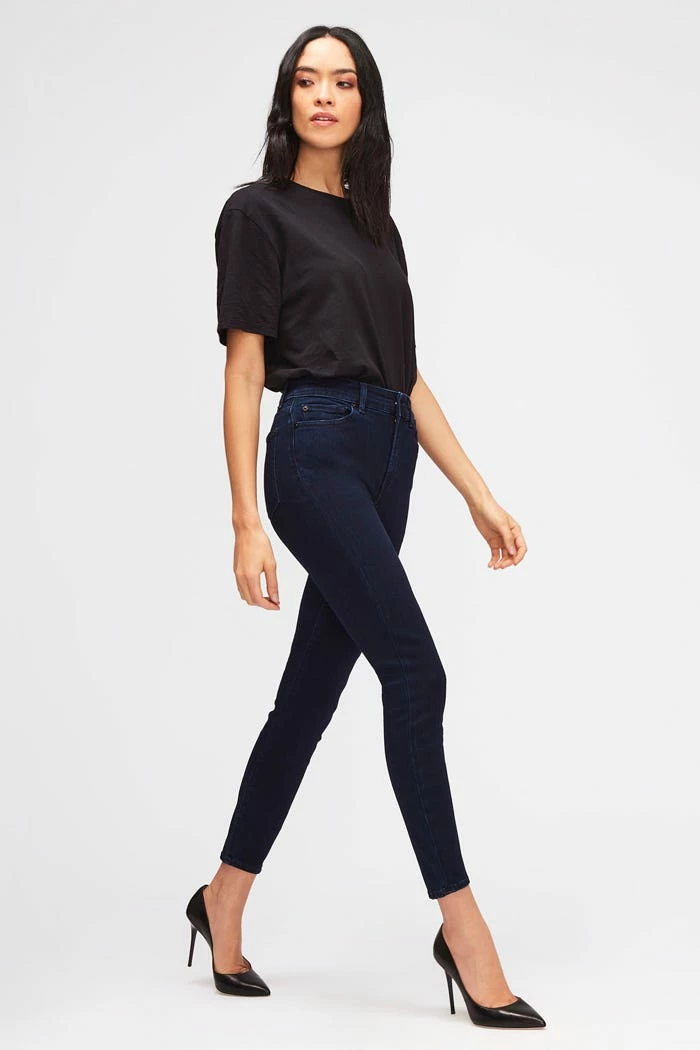 7 For All Mankind 7 For All Man Kind | Aubrey Slim Illusion Luxe Certainty - Dark Blue - Image 3