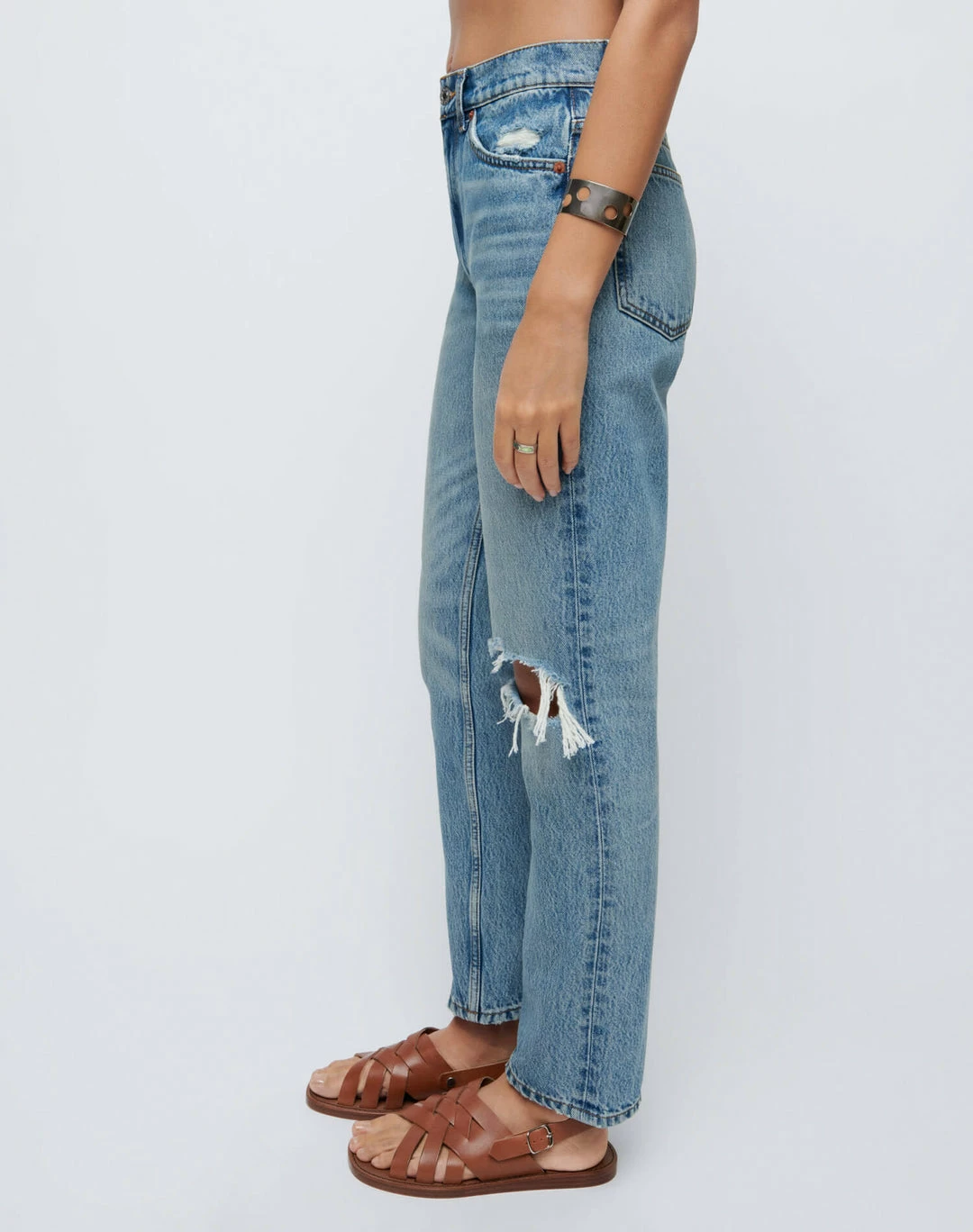 RE/DONE | 70s Straight - Worn Medium Raf - Image 4