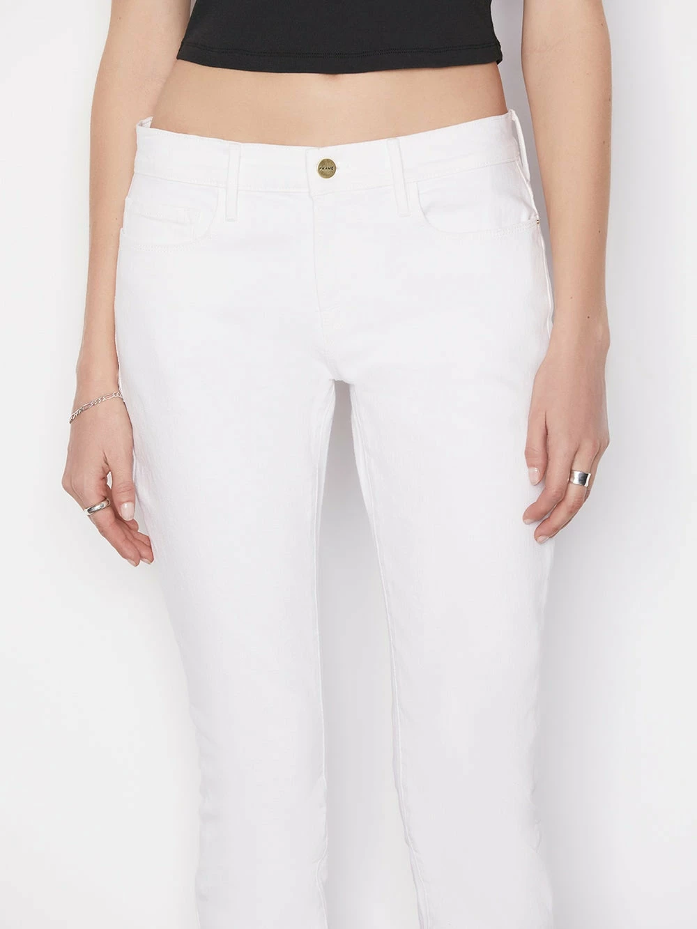 Frame Denim | Le Garcon - Blanc - Image 3