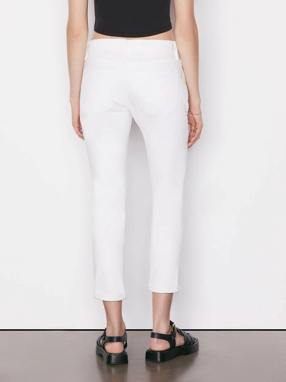 Frame Denim | Le Garcon - Blanc - Image 5
