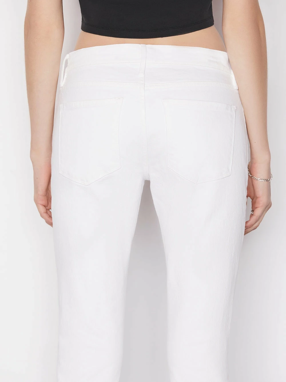 Frame Denim | Le Garcon - Blanc - Image 4