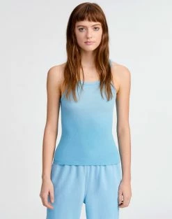 RE/DONE | Ribbed Tank - Faded Sky
