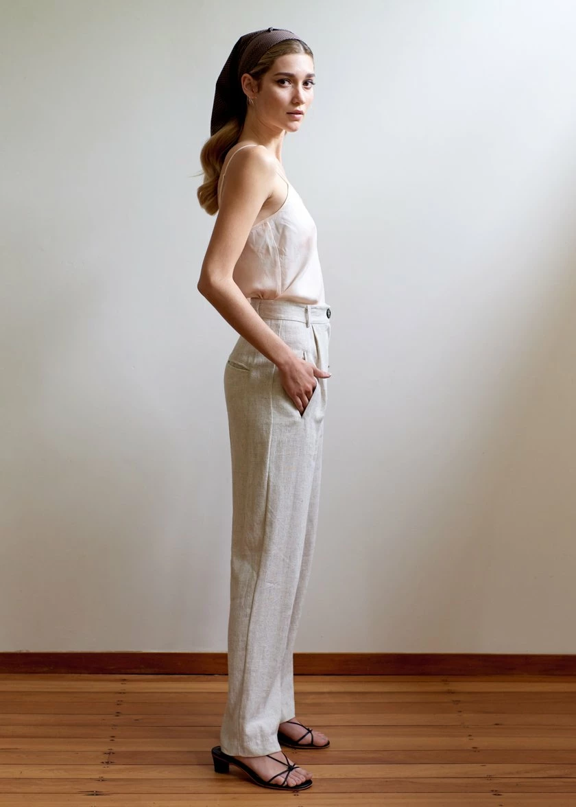 Mahsa | Camisole - Watercolour Blush 4 Mahsa | Camisole - Watercolour Blush - Image 4