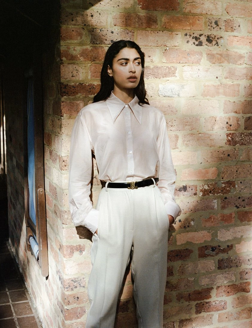 Mahsa | Gentleman Classic Shirt - Blush - Image 5